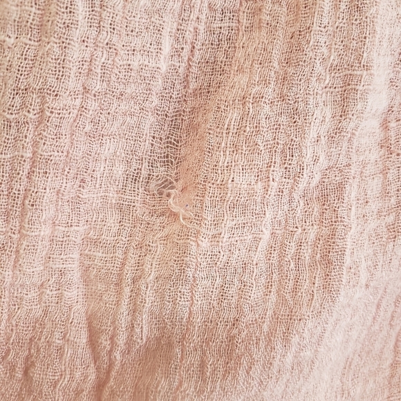 🩷 FREE PEOPLE 🩷 FP ONE Sarah Open Smocked Back Top Sz M - Picture 13 of 15